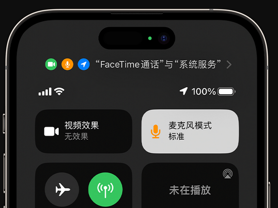 延平苹果授权维修网点分享iPhone在通话时让你的声音更清晰 