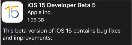 延平苹果手机维修分享如何升级到iOS15.0 beta5 